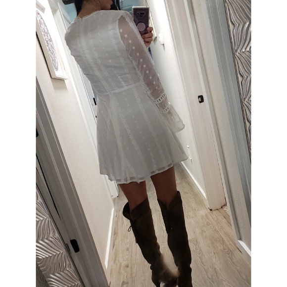 Endless Rose Long Sleeve Embroidered Dress - Picture 5 of 7